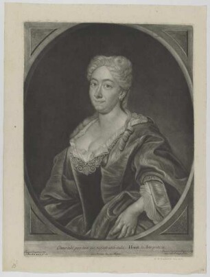 Bildnis der Magdalena Sibylla Bachoff von Echt