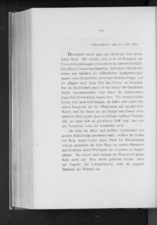 Düsseldorf, den 13. Juli 1895.