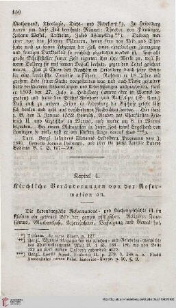 Kapitel 4 [3]: Kirchliche Veränderungen von der Reformation an