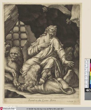 Daniel in the Lyons Denn; [Daniel in der Löwengrube]