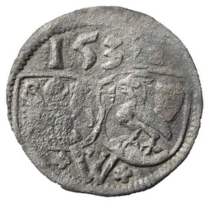 Fundmünze, Pfennig (einseitig), 1530 - 1535