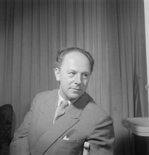 Porträt des Opernsängers und Regisseurs Erich Witte : Porträt von Erich Witte