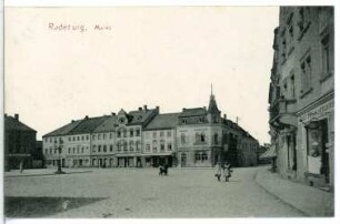 Radeburg. Markt