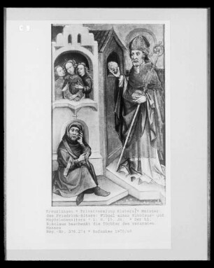 Flügel eines Nikolaus- und Magdalenenaltars