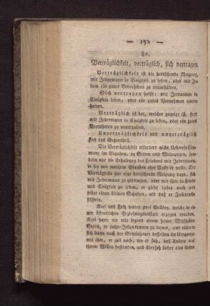 82. Verträglichkeit, verträglich, sich vertragen.