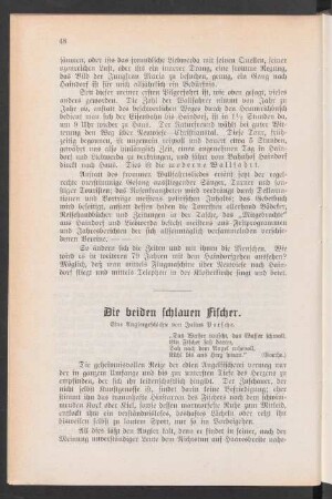 Die beiden schlauen Fischer