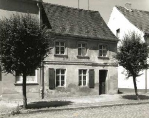 Herzberg (Elster), Magisterstraße 22. Wohnhaus (wohl um 1850)
