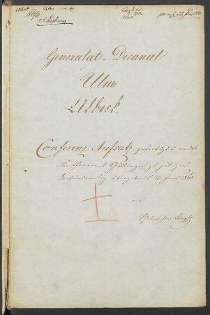 Sprachaufsatz aus Albeck OA Ulm