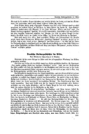 Deutsche Kulturgeschichte im Bilde