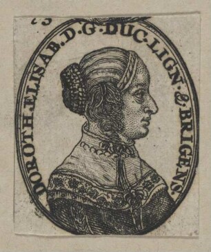 Bildnis der Dorothea Elisabeth
