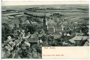 Bad Sulza. Blick auf Bad Sulza