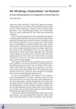 Schwerpunkt: Kriegsende, Revolution, Weimarer Republik