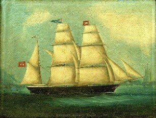 Hamburg. Barque HAFIS