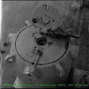 Transportbehälter für radioaktive Stoffe der Abteilung Radioaktive Abfälle (ABRA)