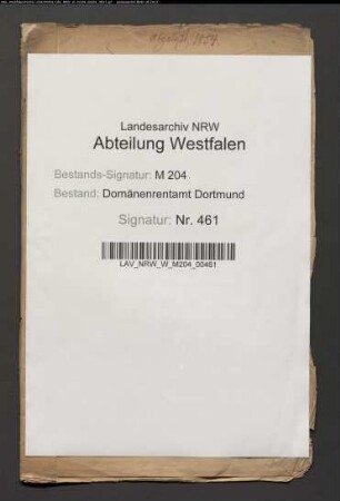Abgaben des Schmieds Möllernhof, früher Neubauer, in Castrop und deren Ablösung