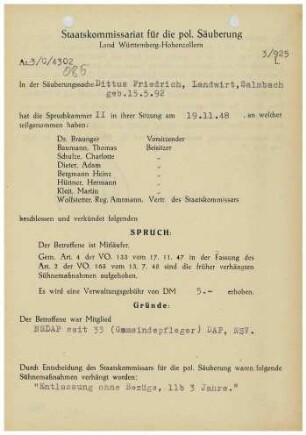 Dittus, Friedrich