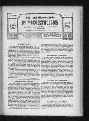 Siebzehnter Jahrgang. No. 18/19.