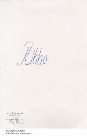 Ribbe, J[ohann] C[hristian], Lehrer der Tierseuchenkunde in Berlin
