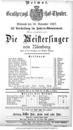 Die Meistersinger von Nürnberg