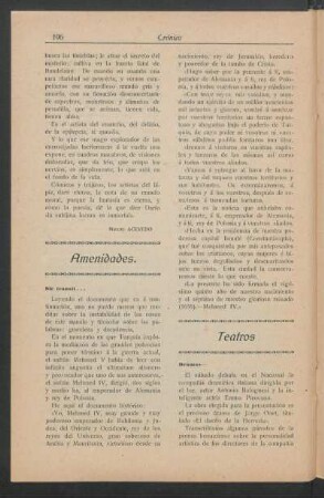 Amenidades. : Sic transit...