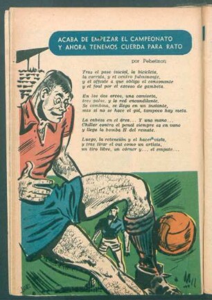 Acaba de empezar el campeonato y ahora tenemos cuerda para rato