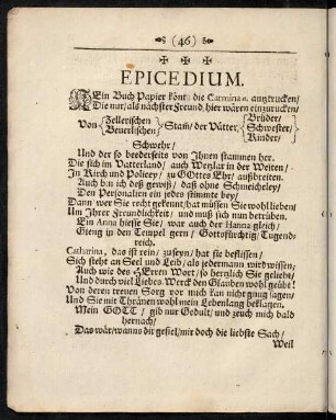 46-47, Epicedium.