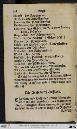 Die Reyse durch Lieffland