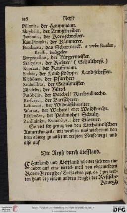 Die Reyse durch Lieffland