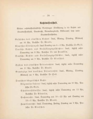 24-25, Rechtswissenschaft