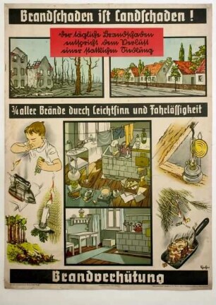 Brandschaden ist Landschaden