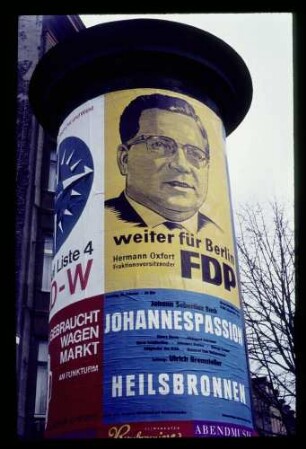 Wahlplakat FDP 24.2.67.