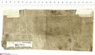 Der Ritter Wilhelm von Bimbach (Byembach) bekundet, dass er sich mit Heinrich [von Kranlucken], Abt von Fulda, und dem Kloster bezüglich aller Sch...
