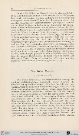 Spanische Malerei