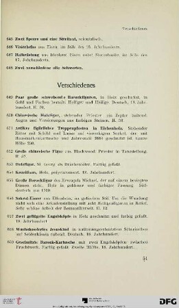 Verschiedenes (Nr. 649-718)