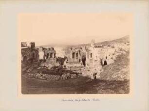 Antikes Theater Taormina (Teatro Greco), Taormina: Ansicht
