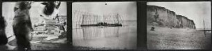 Dieppe, verschiedene Aufnahmen (Kodak-Filmstreifen mit drei Fotos)