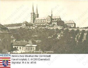 Bamberg, St. Michelsberg / Basikika (1009-1021, Fassade 1700), Gesamtansicht