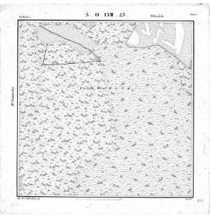 Kartenblatt SO LVII 43 Stand 1824
