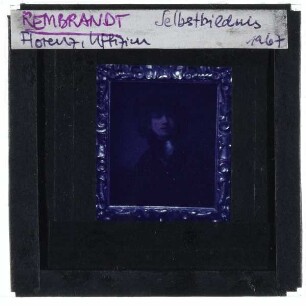 Rembrandt, Selbstbildnis als junger Mann (Florenz Uff. 69.233)