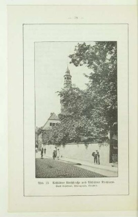 Altstädter Kirchstraße und Altstädter Kirchturm