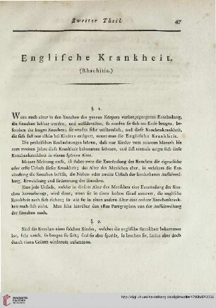 Englische Krankheit