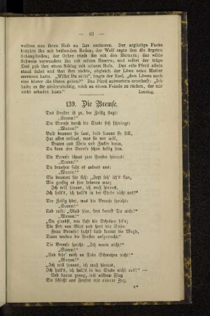 139. Die Bremse.