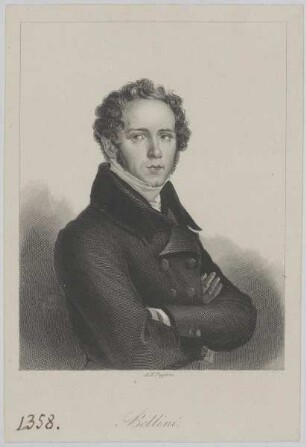 Bildnis des Vincenzo Bellini
