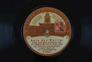 Arie der Dalila: "Sieh, mein Herz erschließet sich" : aus "Samson und Dalila" / (Saint-Saens)