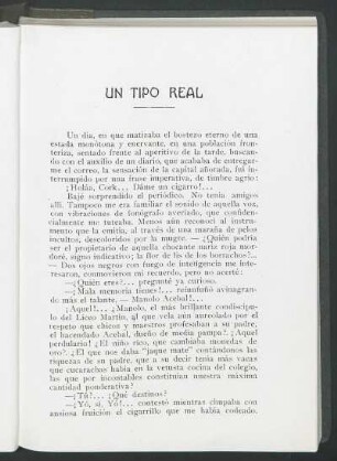 Un tipo real