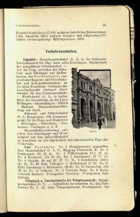 Verkehrsanstalten.