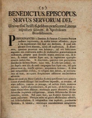 Indictio Universalis Jubilaei Anni Sancti Millesimi septingentesimi quinquagesimi