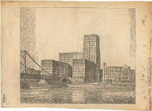 Billing, Hermann; Köln (Nordrhein-Westfalen); Brückenkopf - Perspektive