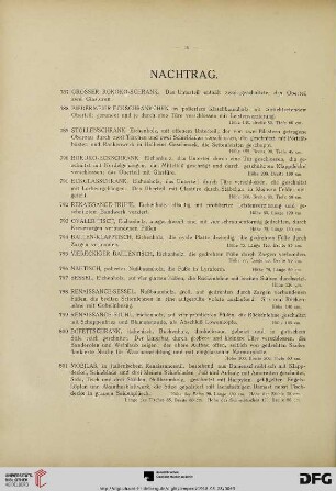 Nachtrag (Nr. 787-897)