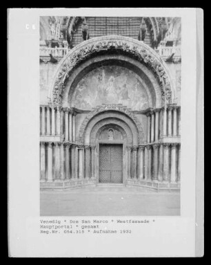 Dom San Marco — Hauptportal